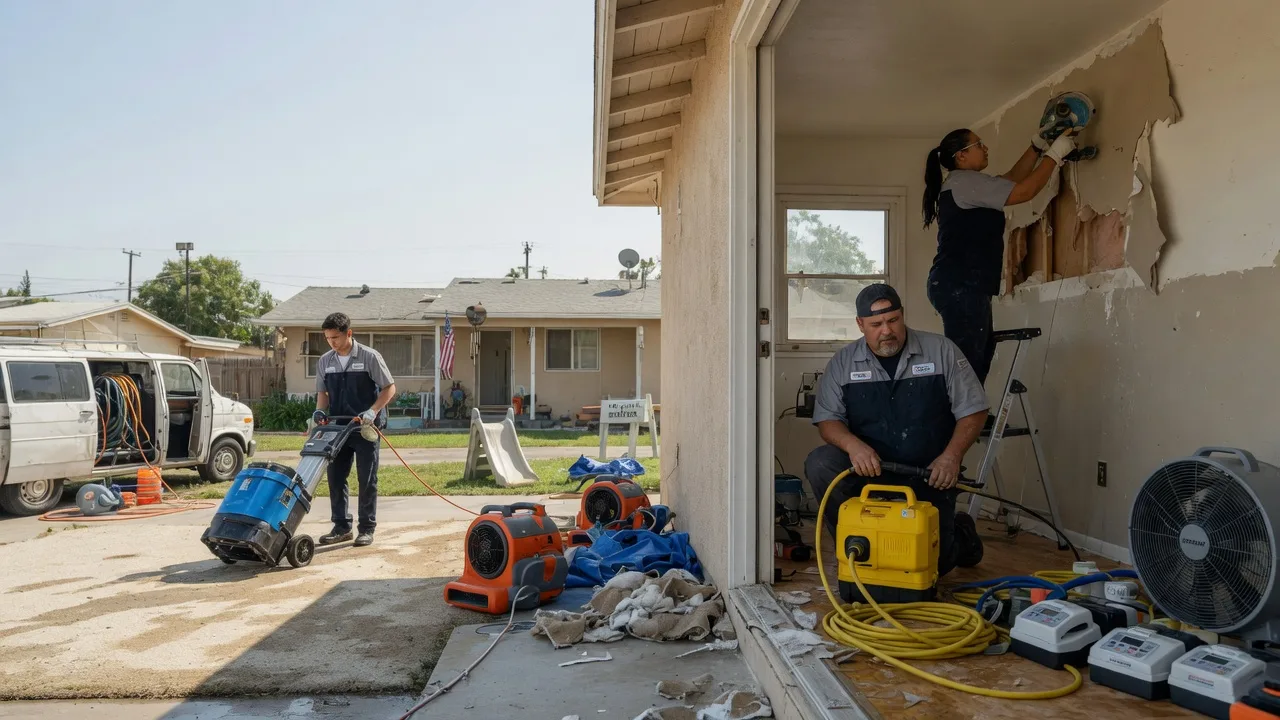 Water Damage Restoration in Wapella, IL near me